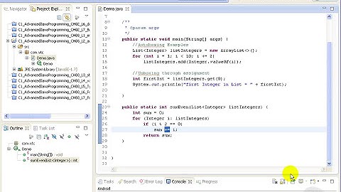 Advanced Java tutorial - Autoboxing & Unboxing