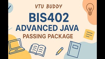 🚀 VTU BIS402 Advanced Java MADE EASY! | PYQs  🎓