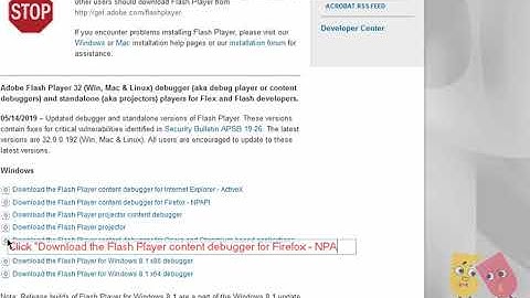 How to Install Flash Player Debug in Firefox