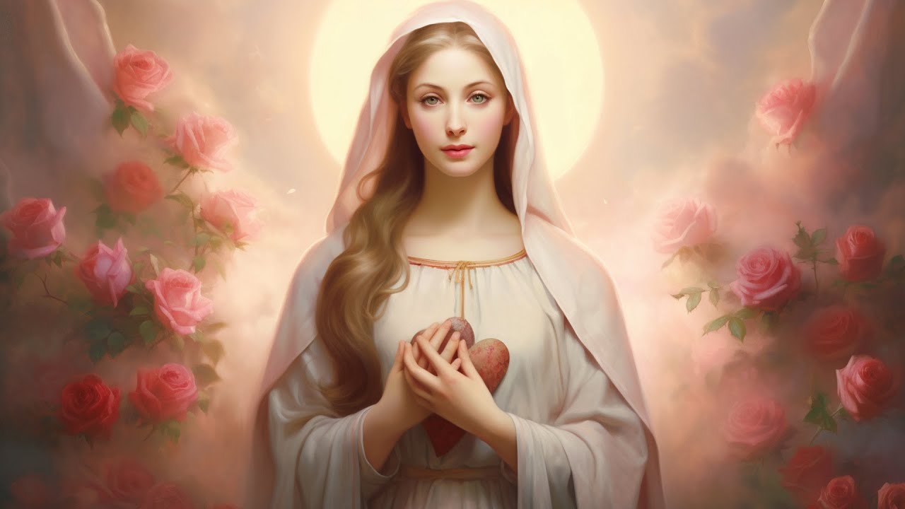 VIRGIN MARY   HOLY MOTHER OF GOD ELIMINATE ALL NEGATIVE ENERGY RECEIVE MIRACLES  PURE GOOD ENERGY