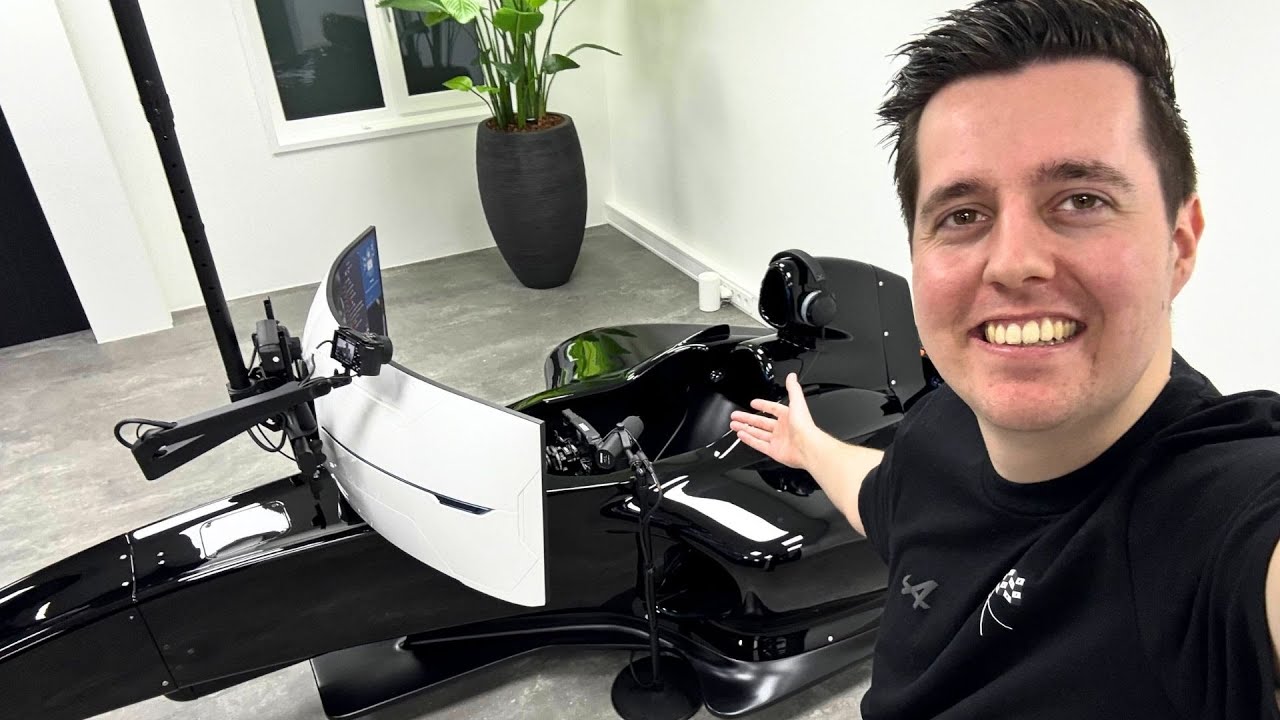 My First Race in my New F1 Chassis Motion Simulator! - F1 24 Creator ...