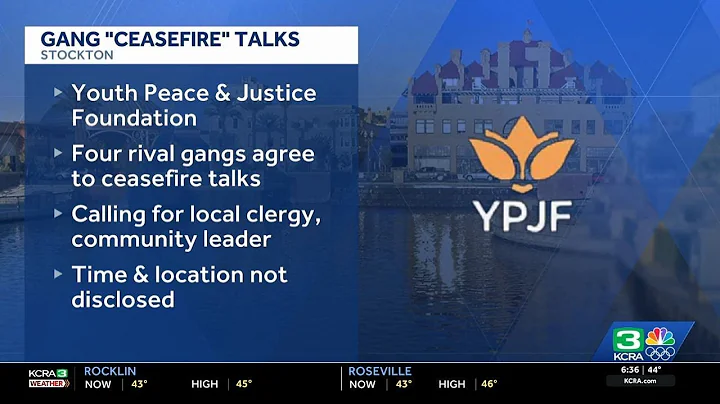 Ceasefire meeting between Stockton gangs organized by Uvalde Foundation For Kids