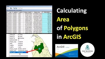 How to Calculate Area of Polygons in ArcGIS - One Minute GIS [Tutorial 08]