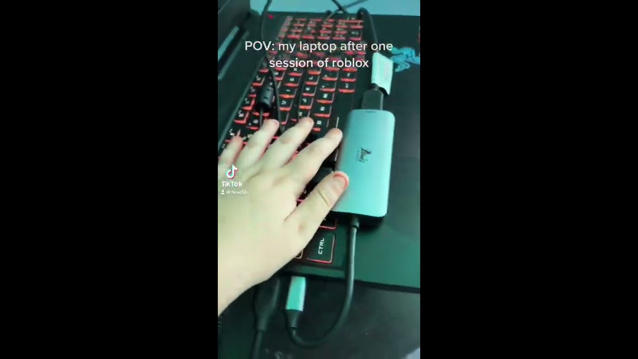 My Gaming Laptop After Playing Roblox