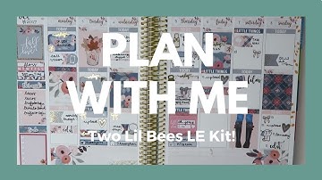 ERIN CONDREN // Plan With Me Ft. Two Lil Bees