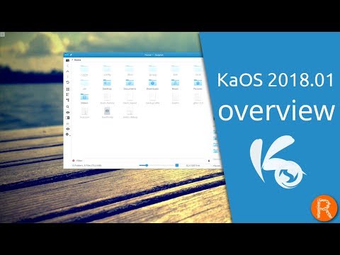 KaOS 2018.01 overview | A Lean KDE Distribution.