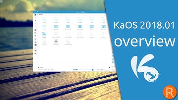 KaOS 2018.01 overview | A Lean KDE Distribution.