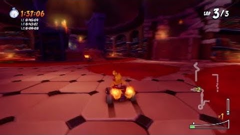 CTR NF: Spyro Circuit. Beating the dev time and showing my PB time