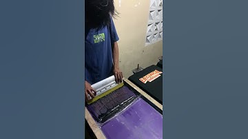 Deep Black Ink That Hits Different! | Satisfying Print Process #screenprintinglife