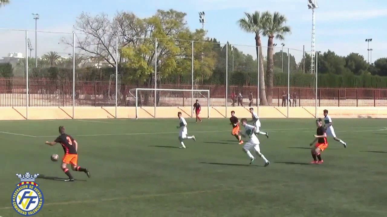 RESUMEN ELCHE CF 3 2 VALENCIA CF  CADETE 11 3 2017
