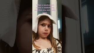 When #ARandomGirlScaresABoy#Lol😂￼