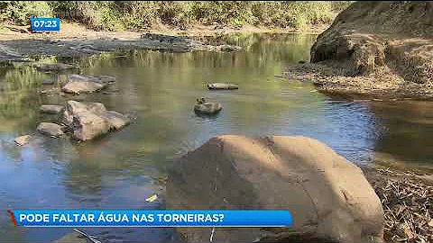 O que acontece se faltar água?