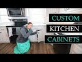 Tour our CUSTOM Kitchen CABINETS! (plus some chat time)