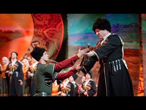 Проводы казаков на