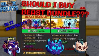 SHOULD I BUY THE BEST BUNDLE BEAST BUNDLE IN BLOX FRUITS(ROBLOX)