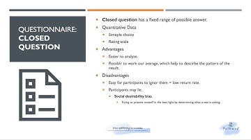 6 minutes Lecture Sample of Cambridge A Level Psychology: Self Report and Questionnaires