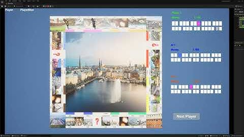 Unreal Engine 5.3 - Monopoly Hamburg 1st Preview - 4K