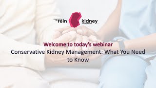 Conservative Kidney Management: What You Need to Know