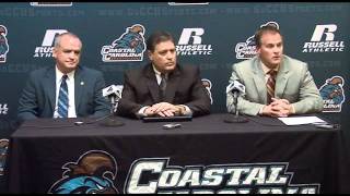 Coastal Carolina news conference announcing David Bennett's firing