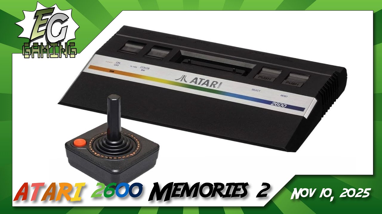 Atari 2600 Memories 2: Demon's to Diamonds, Eggomania, Gopher, Centipede, Sub Scan - EG Gaming