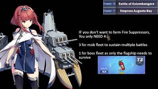 Chapter 9 to 11 Tips | Farmable ships and Gears | Fleet suggestion | Azur Lane Main Campaign Guide