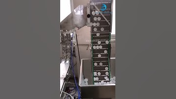 Automatic plastic big cap lining induction wadding machine cap assembly machine rotary single statio