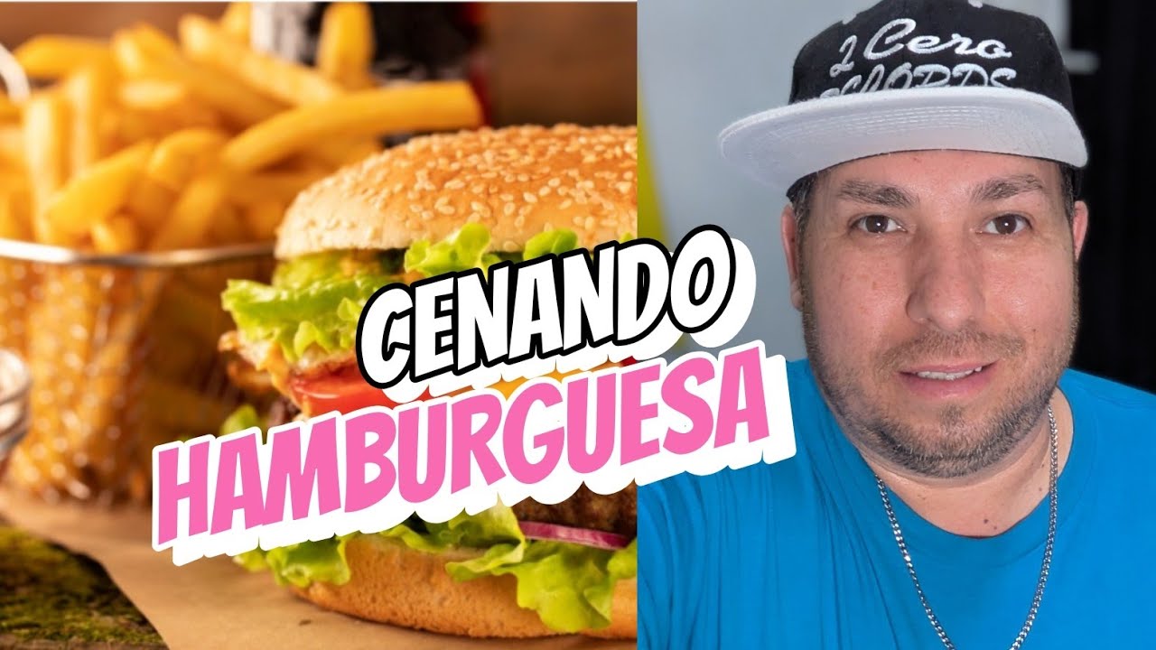 Vamos a cenar!! | Hamburguesa muy rica!!