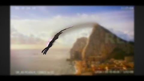 Godzilla Jumping off a cliff but...   [StickNodes]