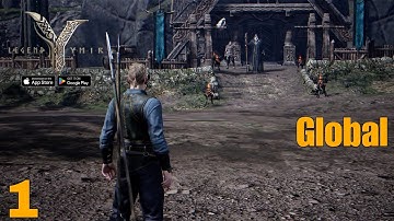 Legend of YMIR | Open World MMORPG | walkthrough part 1 📱🎮👈