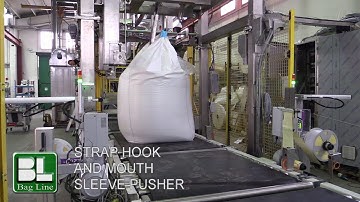 Semi-Automatic Big Bag filling machine for mono-loop FIBC mod. FORTIS HS