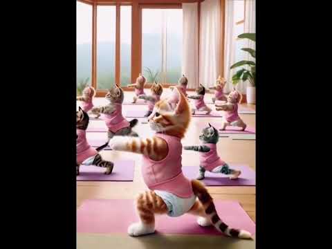 Yoga With Kittens
