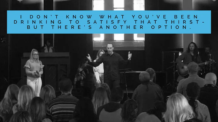 Need A Drink? Pastor Shane Blankenship