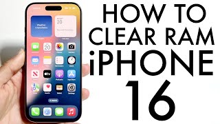So löschen Sie den RAM auf dem iPhone 16/iPhone 16 Pro!