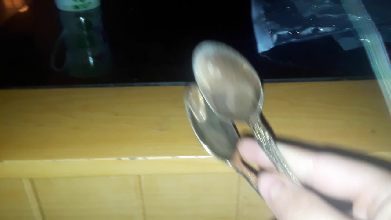 Tetris Theme but played with 2 spoons