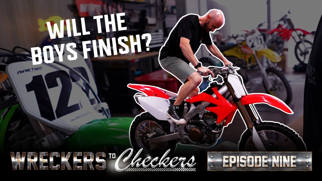 Wreckers To Checkers Ep9 Final Bike Reveal Mxstore Youtube Wreckers To Checkers Ep9 Final Bike Reveal Mxstore Youtube