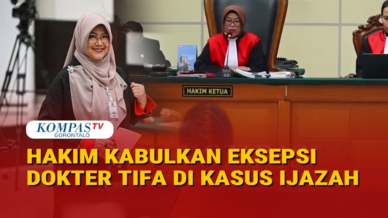 Sidang Putusan Sela di Kasus Ijazah Jokowi, Hakim Kabulkan Eksepsi  Dokter Tifa