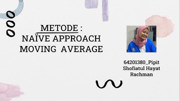 METODE KUANTITATIF POM QM PERAMALAN (FORECASTING) - PERTEMUAN 5