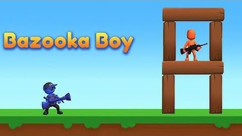 Bazooka boy gameplay walkthrough part-2 level 20-40 (ios/android)