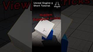 Hidden Viewport tricks in Unreal Engine! #unrealengine #tutorial #gamedev #howto #indiedev  #gaming
