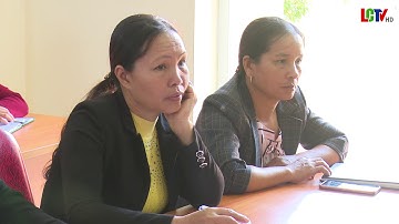 Hội Liên hiệp phụ nữ huyện tập huấn nghiệp vụ công tác hội cho cán bộ phụ nữ cơ sở