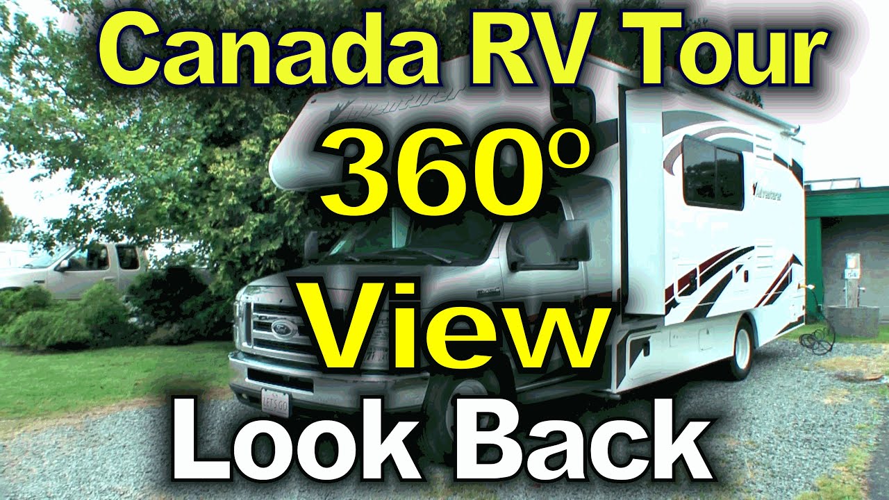 beautiful scenery synonym Canadian Rockies RV Tour: *** 360 DEGREES LOOK BACK ***