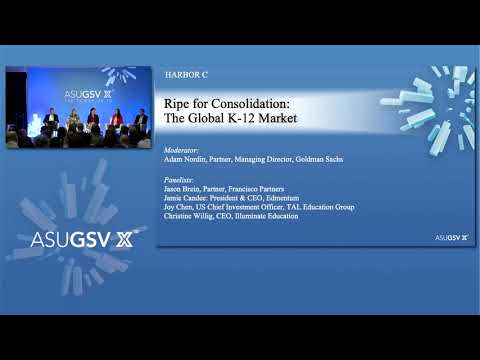 2019 ASU GSV Summit Ripe for Consolidation The Global K 12 Market Episode cover