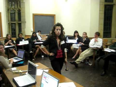 Jesus Chairs an MUN Committee