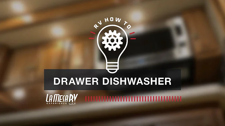 Drawer Dishwasher | RV How To: La Mesa RV