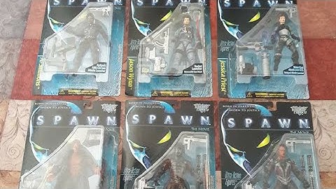 My eBay purchases MacFarlane Spawn movie action figures!