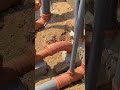 Drainage pipe installation l Construction Site Works l #shorts #youtubeshorts #shortvideo