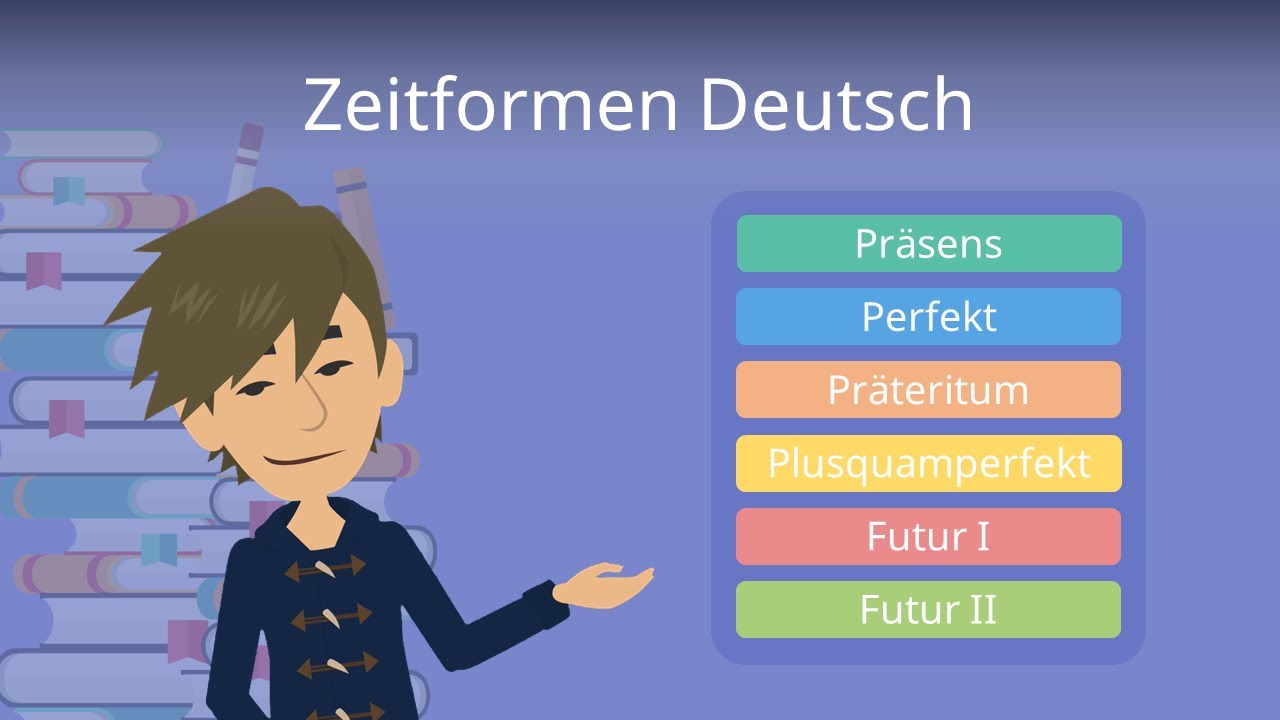 Perfektes Deutsch lernen│Grammatik: Alle Zeiten einfach erklärt! A2-B2