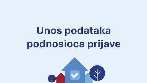 04. Unos  podataka podnosioca prijave