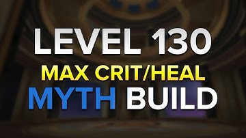 Wizard101: Level 130 MYTH MAX CRIT/HEALING BUILD!