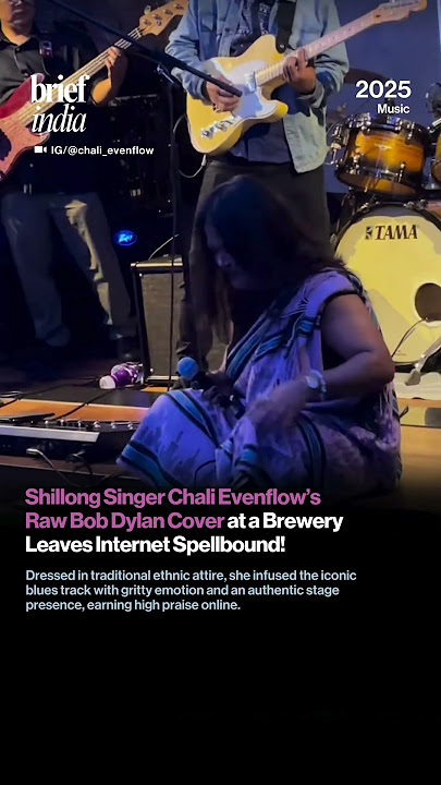 Shillong Blues Virtuoso Chali Evenflow Goes Viral with Bob Dylan Cover!